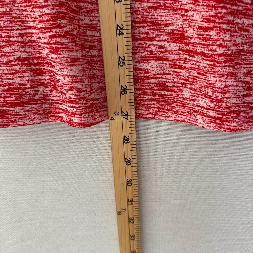 BADGER SPORT WOMEN'S 1/4 ZIP LIGHTWEIGHT PULLOVER IN HEATHERED RED COLOR SIZE M - Picture 7 of 11